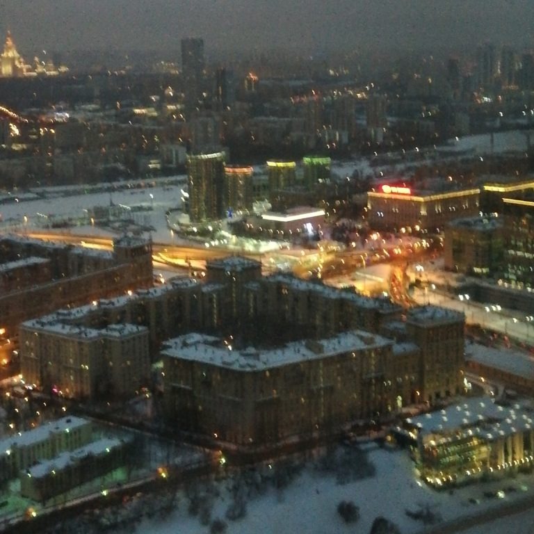 Москва с высоты птичьего полета